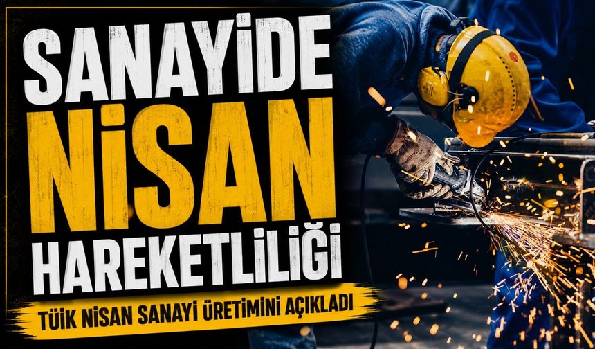 TÜİK Nisan Sanayi Üretimini Açıkladı: Sanayi Üretimi Nisan’da Yeniden Yükselişe Geçti mi?
