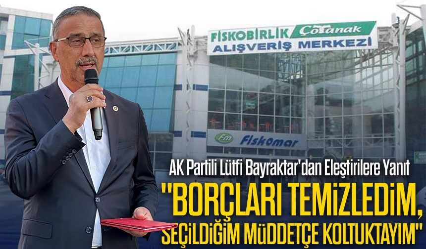 AK Partili Lütfi Bayraktar FİSKOBİRLİK İddialarına Cevap Verdi; "Paralara Yapılacak İş Değil "