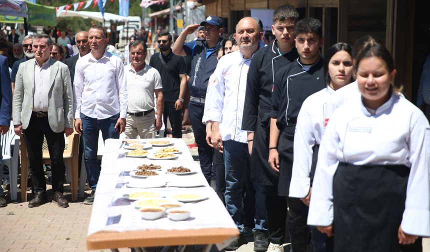 1500 rakımlı yaylada 'Türk Mutfağı Haftası' etkinliği düzenlendi