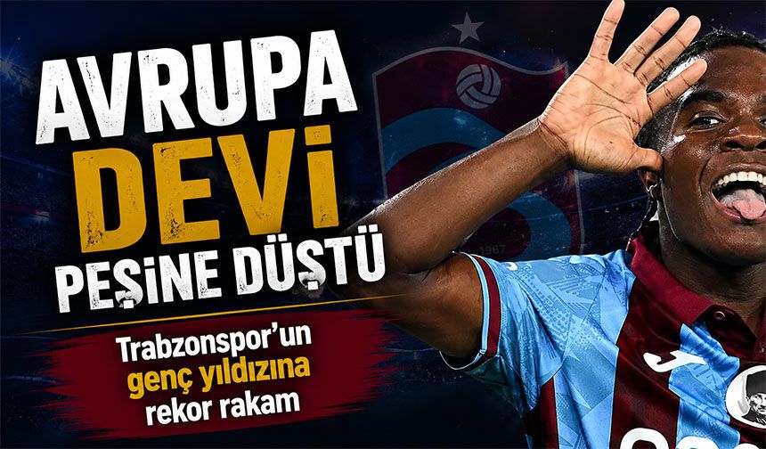 Fırtına’nın Genç Orta Sahası Avrupa’nın Gözdesi Oldu; Avrupa Devleri Transfer İçin Peşine Düştü!