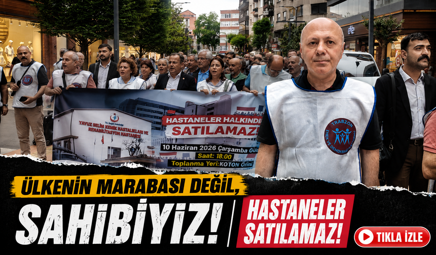 Emek ve Demokrasi Platformu Meydan’a Yürüdü;  "Hastaneler Satılamaz"