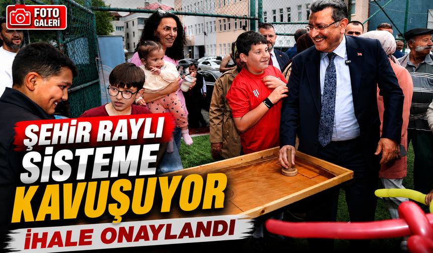 Trabzon’da Raylı Sistem İçin İlk Kazma Vuruluyor: Yapım İhalesi Resmen Onaylandı