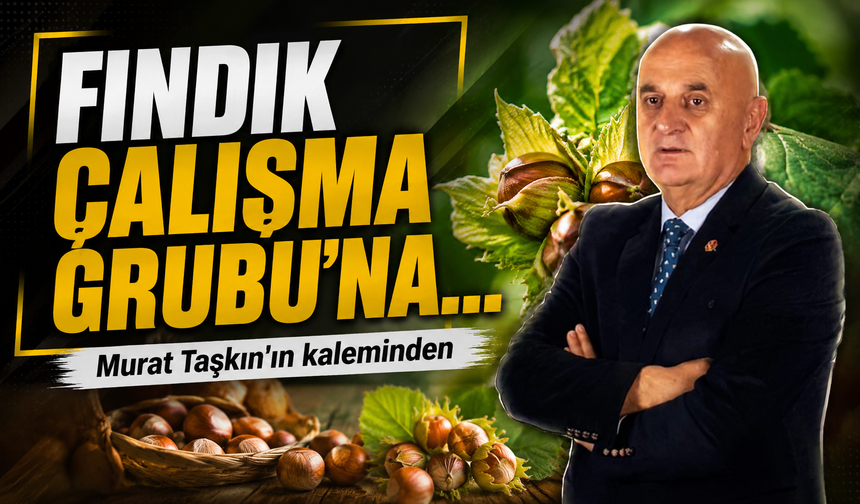Fındık Çalışma Grubu’na…