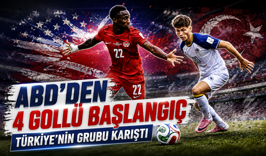 ABD Paraguay’ı 4-1 Mağlup Etti, Türkiye’nin Grubunda Dengeler Değişti