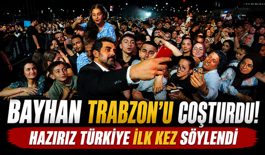 Türkiye Kültür Yolu Festivali Trabzon’da Sekizinci Gününde Coştu