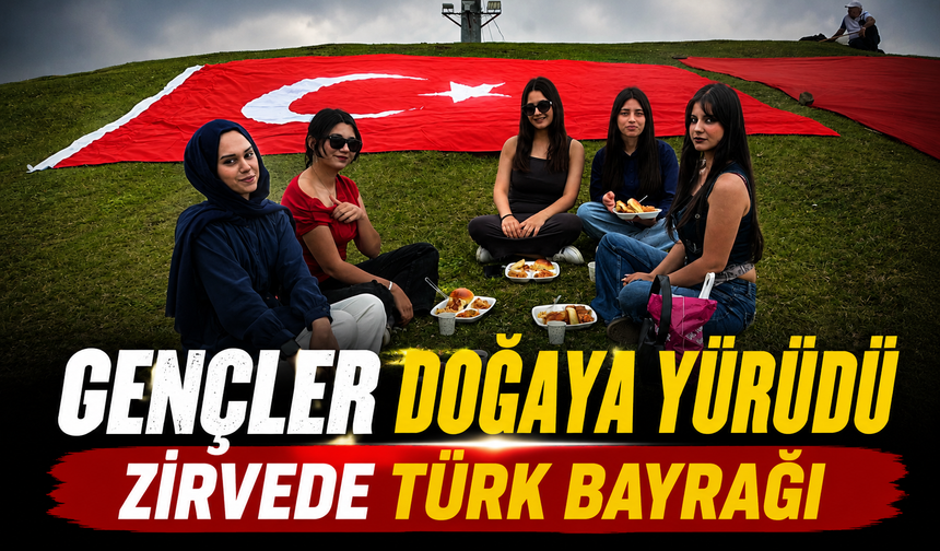 Gençlerimizle Doğaya Yürüyoruz Etkinliği Şalpazarı’nda Coşkuya Sahne Oldu