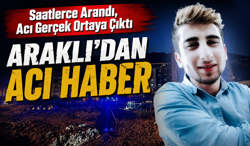 Trabzon’da İş Kazası Şoku: 24 Yaşındaki İşçi Yaşamını Yitirdi