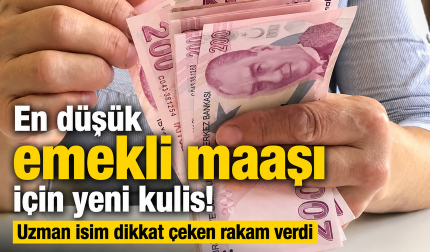 En Düşük Emekli Maaşı İçin Yeni Kulis: Uzman İsim 23-24 Bin Lira Bandını Açıkladı