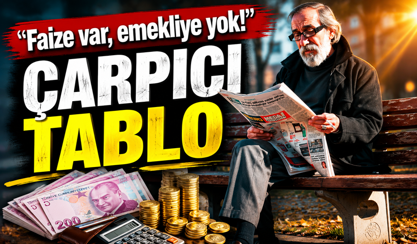 Emekli Maaşı Tartışmasını Büyüten Faiz Tablosu: Karal’dan Sert Çıkış
