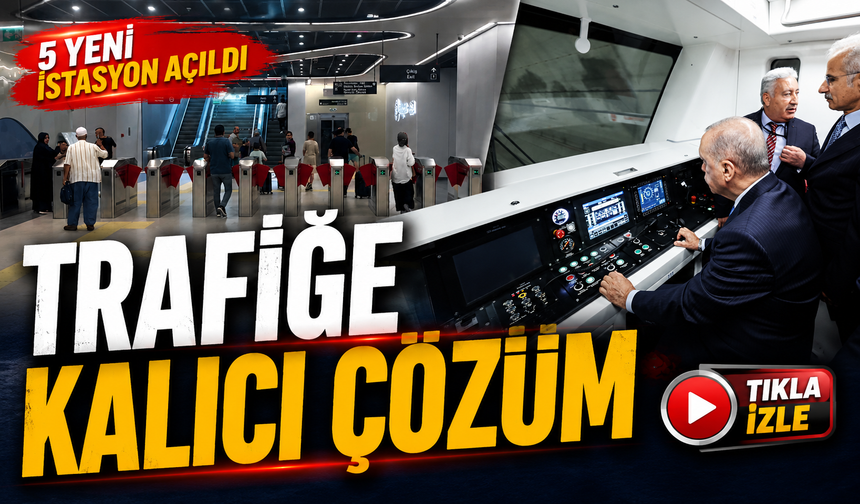 Halkalı-Arnavutköy Metro Hattı İlk Gün Yoğun İlgi Gördü