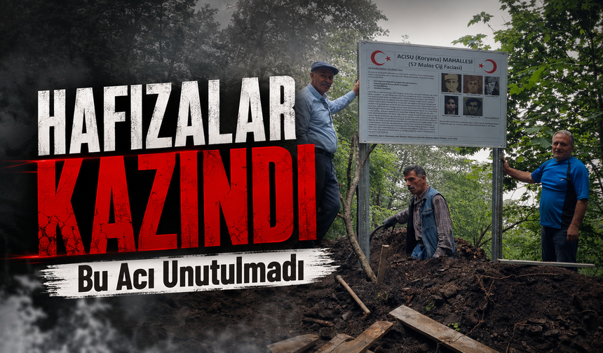 Acısu Mahallesi’nde 6 Gencin Anısı 69 Yıl Sonra Yeniden Yaşatıldı