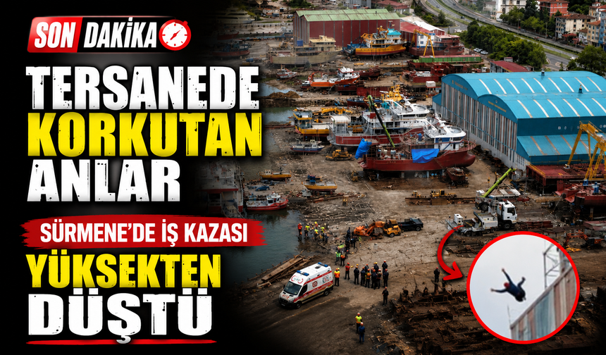 Trabzon Sürmene’de Tersanede İş Kazası: Yaralı İşçi İçin Ekipler Seferber Oldu