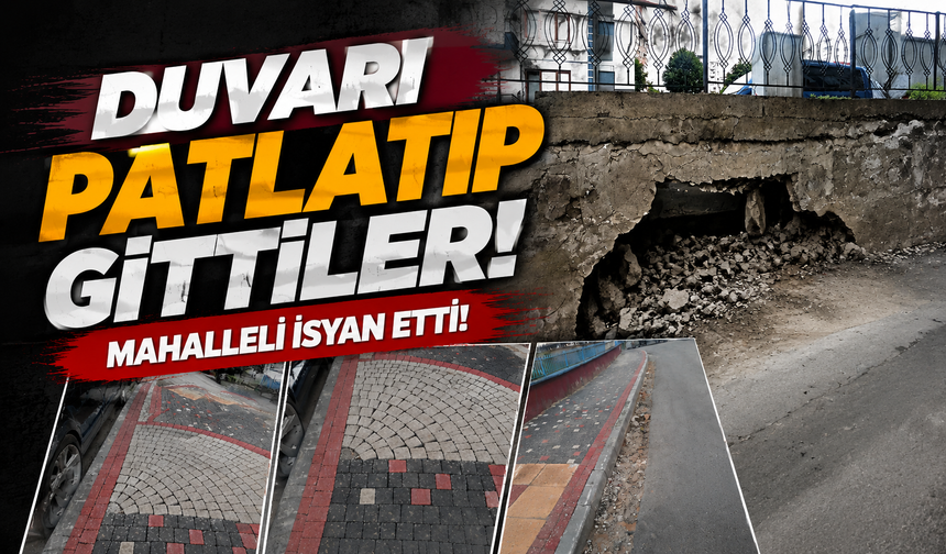 Yeşiltepe Mahallesi’nde Tehlike Büyüyor: İstinat Duvarı İçin Alarm Verildi