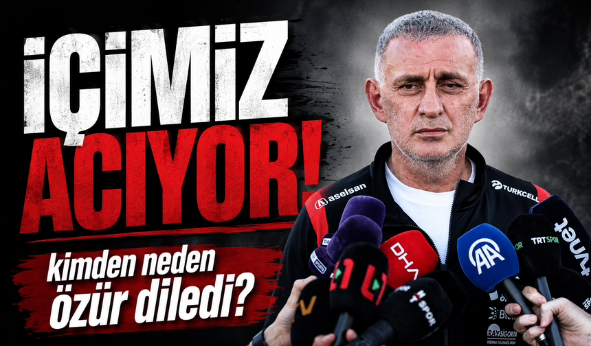 TFF Başkanı İbrahim Hacıosmanoğlu kimden neden özür diledi?