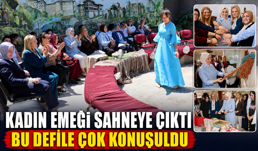 Ayasofya El Sanatları Merkezi’nde Sürdürülebilir Moda Rüzgarı Esti