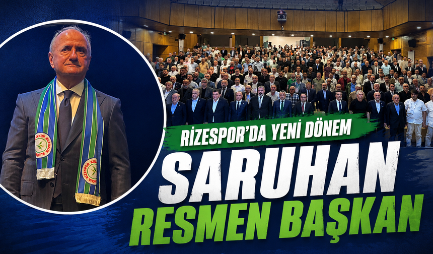 Çaykur Rizespor’da Ali Zeki Saruhan Dönemi Resmen Başladı