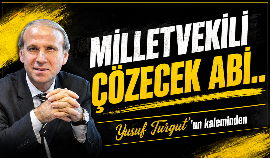 Milletvekili Çözecek Abi..