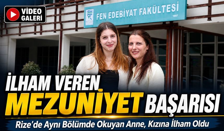 Üçüncü Üniversite Diplomasını Bölüm Birinciliğiyle Alan Fatma Meral Kızına Örnek Oldu