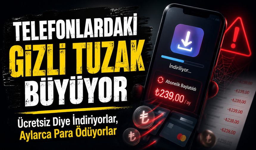 Ücretsiz Diye İndiriyorlar, Aylarca Para Ödüyorlar: Telefonlardaki Gizli Tuzak Büyüyor