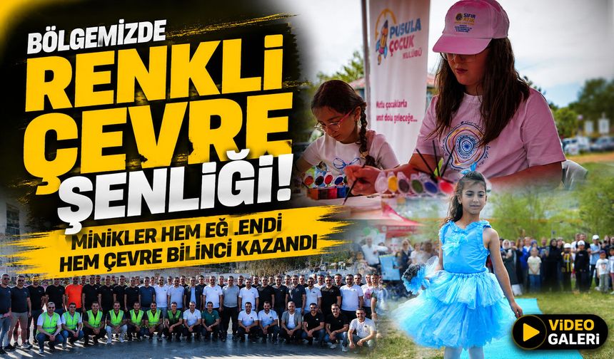 Yenişehir Parkı’nda Çevre Şenliği! Çocuklar Hem Eğlendi Hem Öğrendi