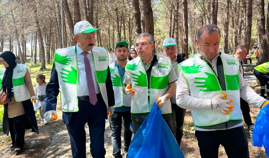 Araklı’da “Orman Benim” Etkinliğine Yoğun İlgi! Yeşil Vatan İçin Seferber Oldular