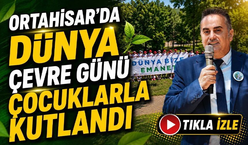 Ortahisar’da Çocuklar İçin Anlamlı Gün! Dünya Çevre Günü Ekopark’ta Kutlandı