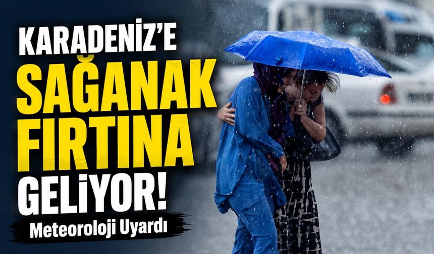 Meteoroloji Ve Trabzon Valiliğinden Doğu Karadeniz İçin Kuvvetli Yağış Gök Gürültülü Sağanak Uyarısı Yaptı