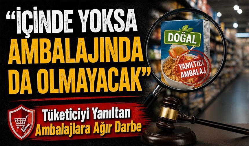 Tüketiciyi Yanıltan Ambalajlara Ağır Darbe: İçinde Yoksa Resmi De Olmayacak