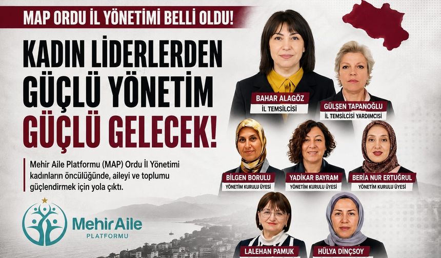 Mehir Aile Platformu Ordu’da Yeni Bir Dönemin Kapısını Araladı