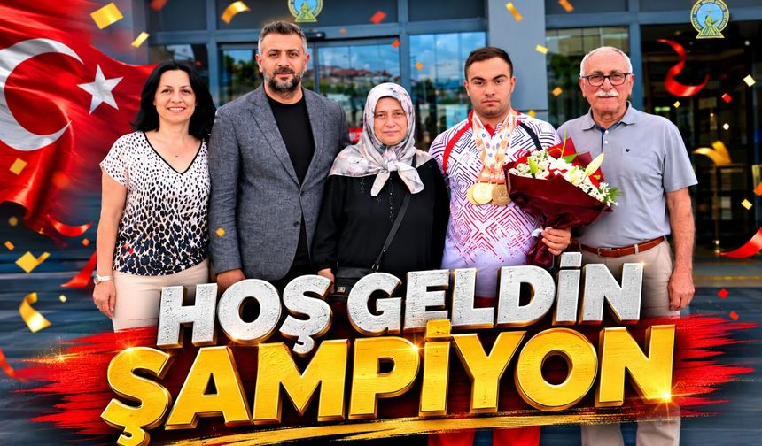 Trabzonlu Milli Sporcu Abdullah İnan Sofya’da Tarih Yazdı