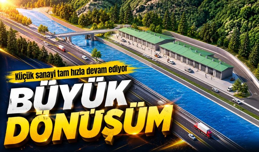 Akçaabat Küçük Sanayi Sitesi’nde Kritik Aşama! O Proje İlçeyi Baştan Değiştirecek