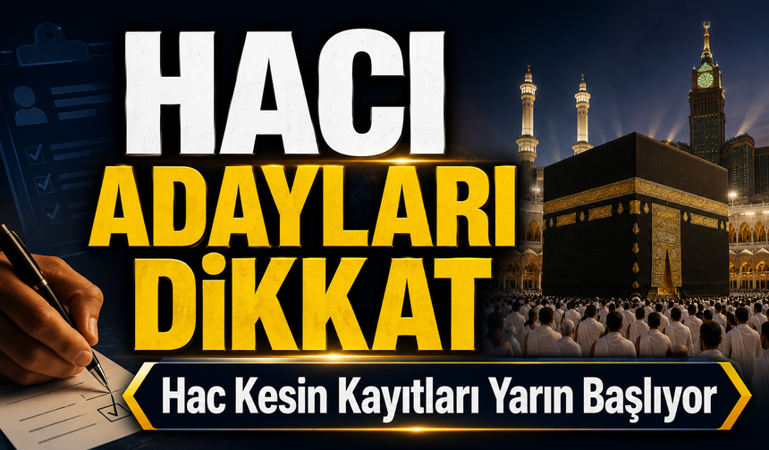 Hacı Adayları Dikkat: Kutsal Topraklara Gidecek 84 Bin 942 Aday İçin Süreç Başlıyor