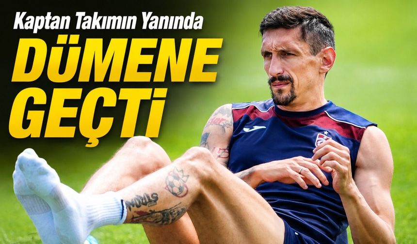 Trabzonspor’da Stefan Savic’ten Örnek Kaptanlık Duruşu