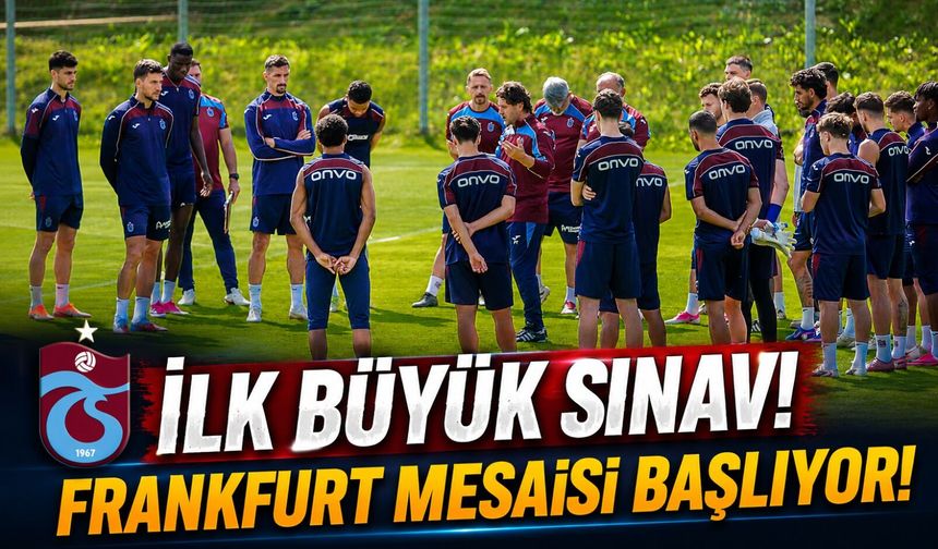 Trabzonspor'da Gözler İlk Hazırlık Maçında! Yeni Transferler Sahne Almaya Hazırlanıyor