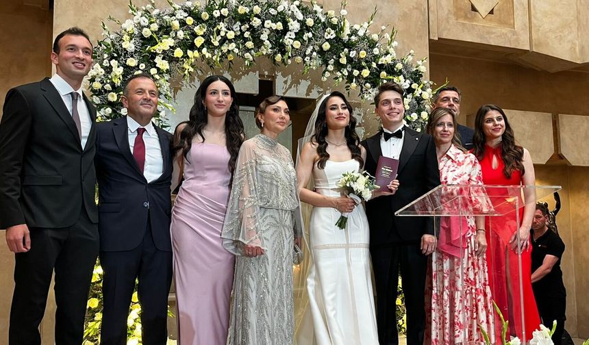 Dilan Cantürk Ve Norbert Stilla Trabzon’da Görkemli Nikahla Evlendi