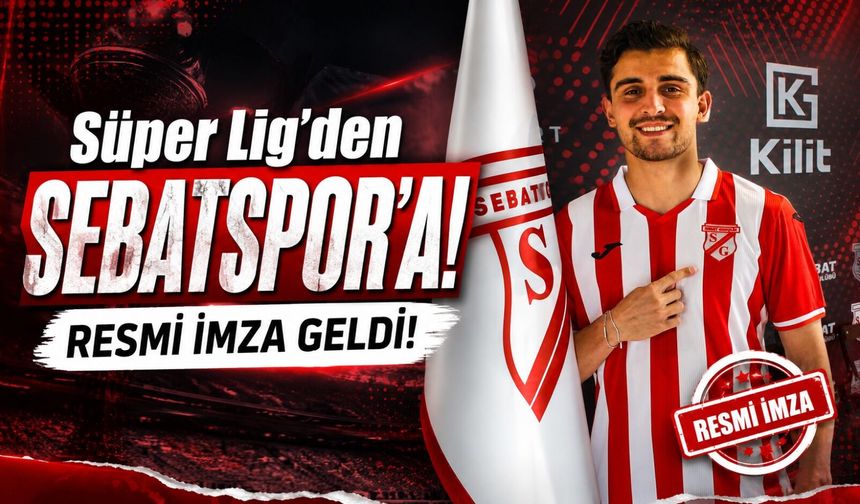 Sebatspor'dan Süper Lig Hamlesi! Konyasporlu Rıdvan Dönmez Resmen İmzayı Attı