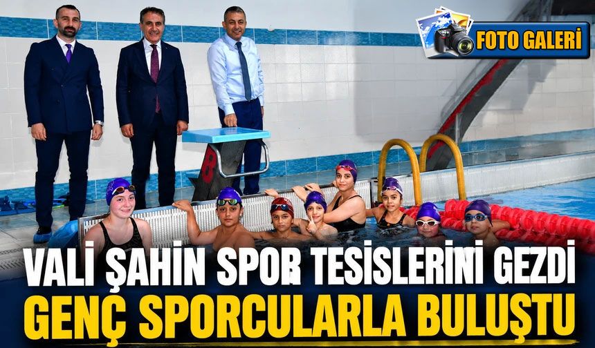 Vali Tahir Şahin Trabzon’daki Spor Tesislerini Ziyaret Etti