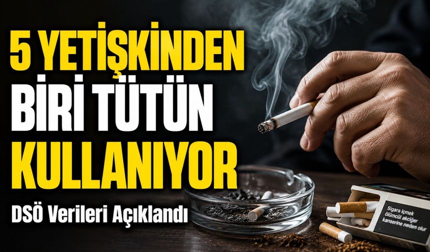 DSÖ Verileri Açıklandı: Dünyada Her 5 Yetişkinden Biri Tütün Kullanıyor