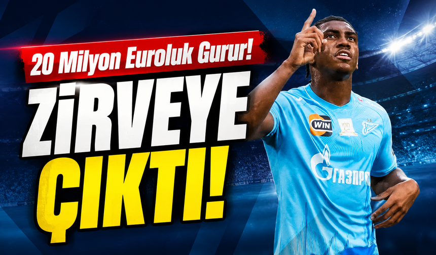 Trabzonspor'dan Rekor Bedelle Ayrılmıştı! Felipe Augusto Zenit'te İlk Şampiyonluğunu Yaşadı