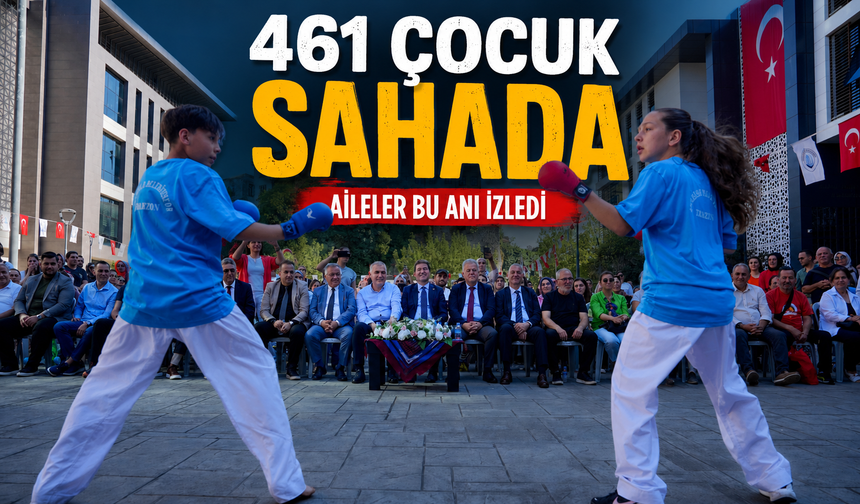 Ortahisar Yaz Spor Okulu’nda 461 Çocuğun Heyecanı Başladı
