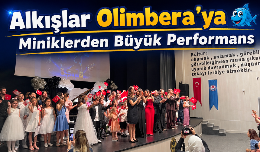 Olimbera Sanat Akademi Öğrencileri Sahneye Çıktı, Aileler Gurur Dolu Anlar Yaşadı