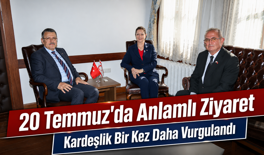 Kıbrıs Barış Harekatı’nın 52. yılında Trabzon’dan güçlü dayanışma mesajı