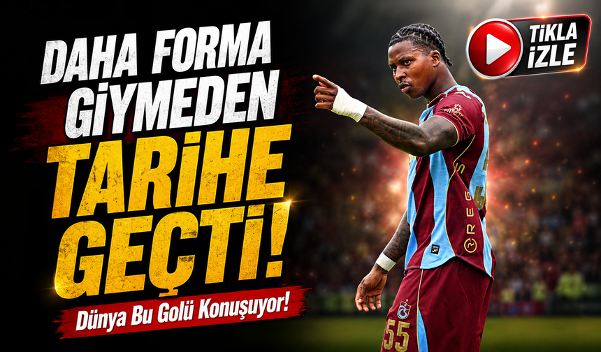 FIFA Resmen Duyurdu! Trabzonspor'un Yeni Transferi Dünya Kupası'nın En Güzel Golünü Attı