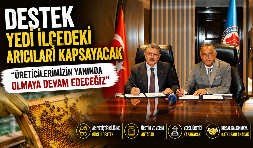Trabzon’da Arıcılığa 2,5 Milyonluk Destek