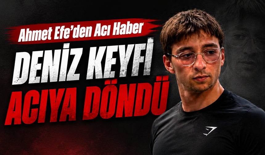 Ahmet Efe Piroğlu Hayata Tutunamadı, Akçaabat Yasa Boğuldu