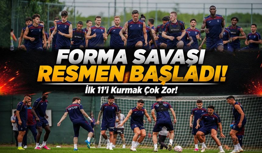 Trabzonspor'da Kampın En Büyük Kazancı Belli Oldu! Fatih Tekke Karar Vermekte Zorlanacak