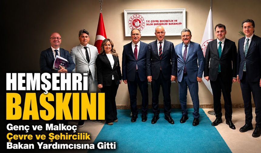 Ahmet Metin Genç ve Şeref Malkoç’tan Ömer Bulut’a Trabzon Ziyareti