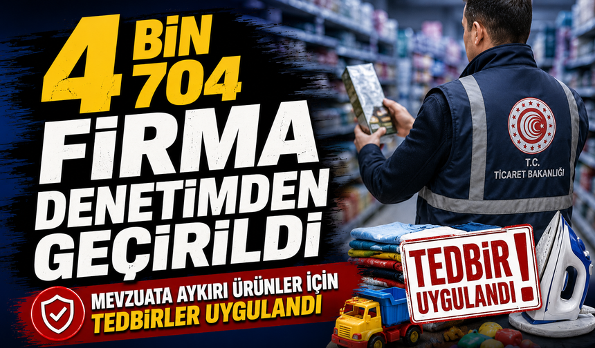 Ticaret Bakanlığı Güvensiz Ürünler İçin Harekete Geçti