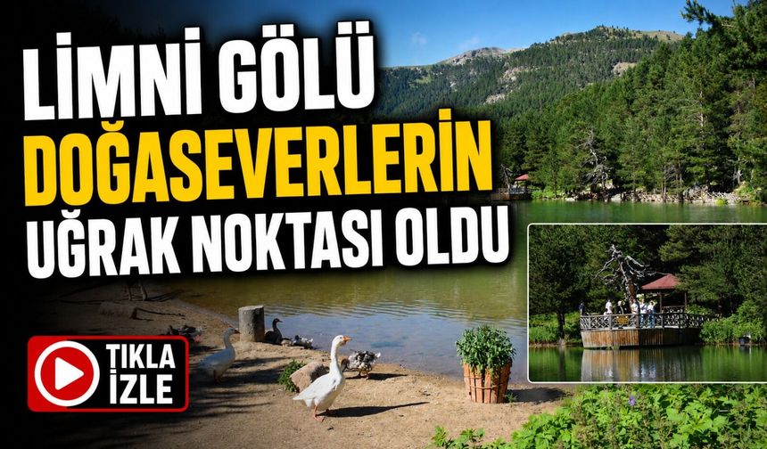 Zigana Dağı’nın Eteklerindeki Limni Gölü Doğaseverlerin Uğrak Noktası Oldu