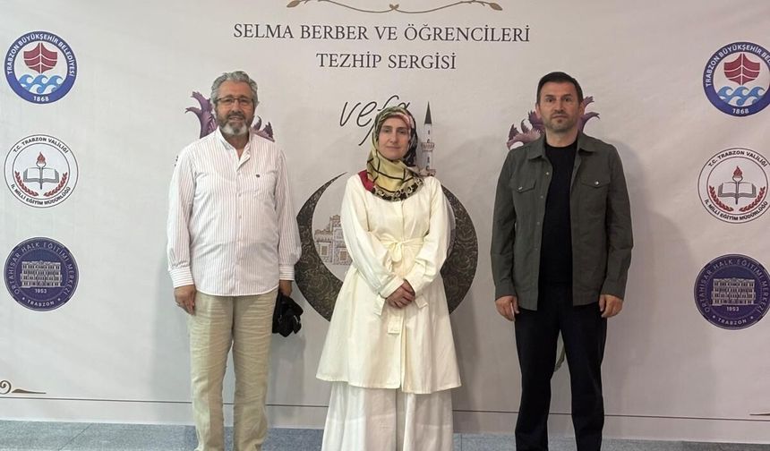 Hamamizade'deki Tezhip Sergisi Büyük İlgi Gördü! Selma Berber'den Devlet Desteği Çağrısı